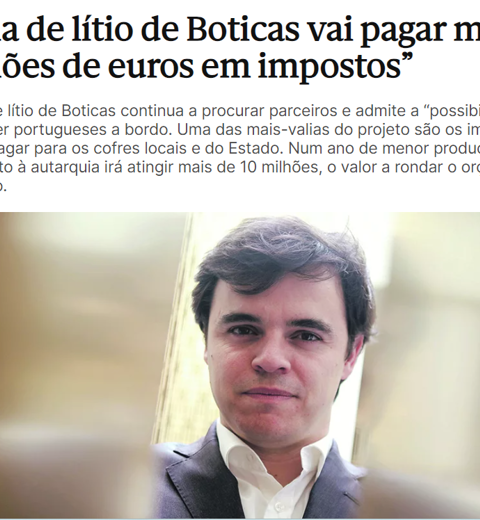 Boticas lithium mine will pay one billion euros in taxes thumbnail image