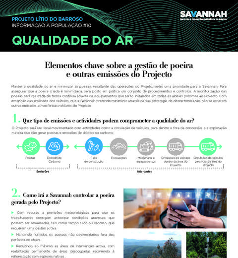 Folha Informativa sobre o Projecto Lítio do Barroso - Qualidade do Ar thumbnail image