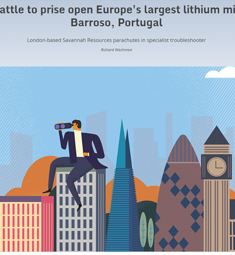 The battle to prise open Europe's largest lithium mine at Barroso, Portugal thumbnail image