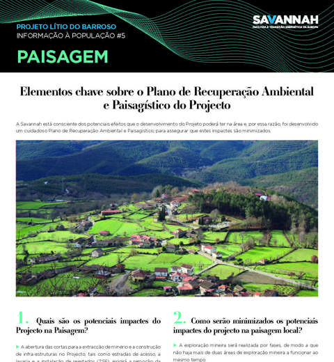 Folha Informativa sobre o Projecto Lítio do Barroso - Paisagem thumbnail image