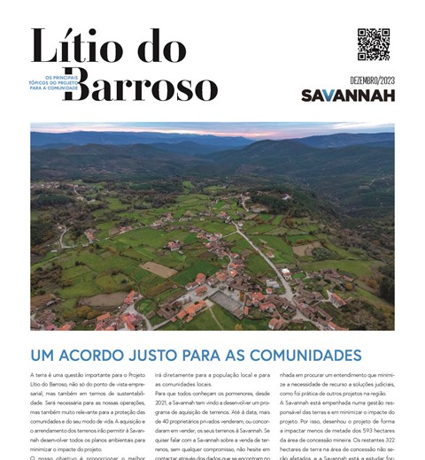 Jornal Lítio do Barroso para a Comunidade - Dezembro de 2023 thumbnail image