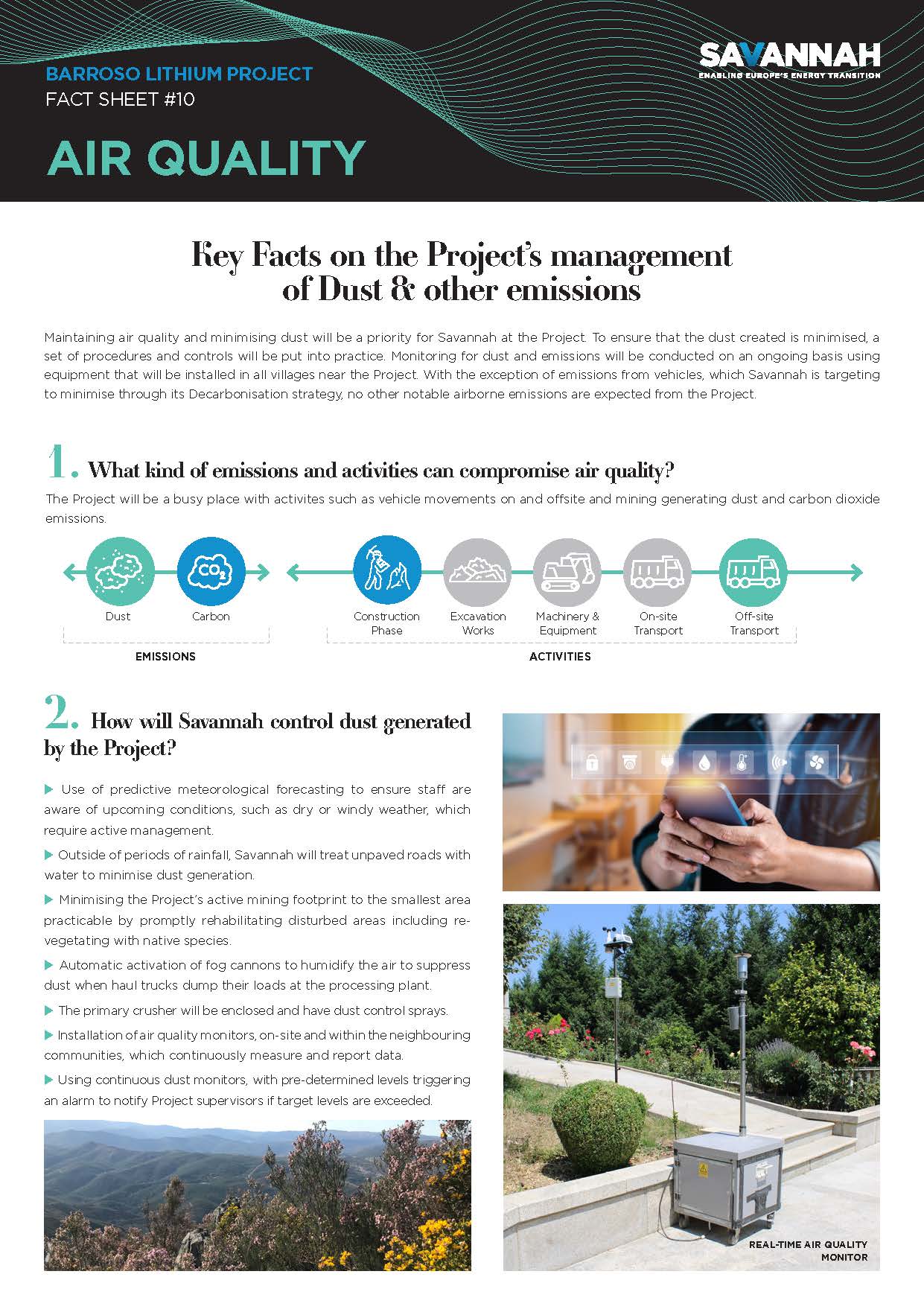 Fact Sheet – Air Quality