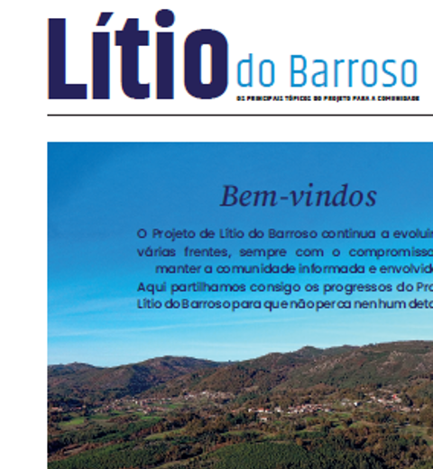 Barroso Lithium Community Newspaper - October 2025 thumbnail image